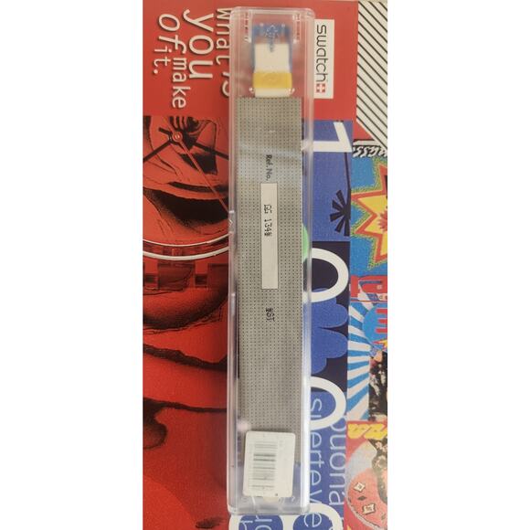 Swatch watch RAPP-ER GG134 1995 Standard Gents New old stock - Picture 10 of 10